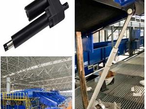 Actuador lineal para uso en clasificador automático de paquetes en Guangzhou